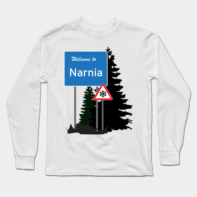 Narnia traffic Long Sleeve T-Shirt by TinkM